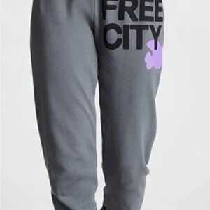 FreeCity Unisex Charcoal Joggers